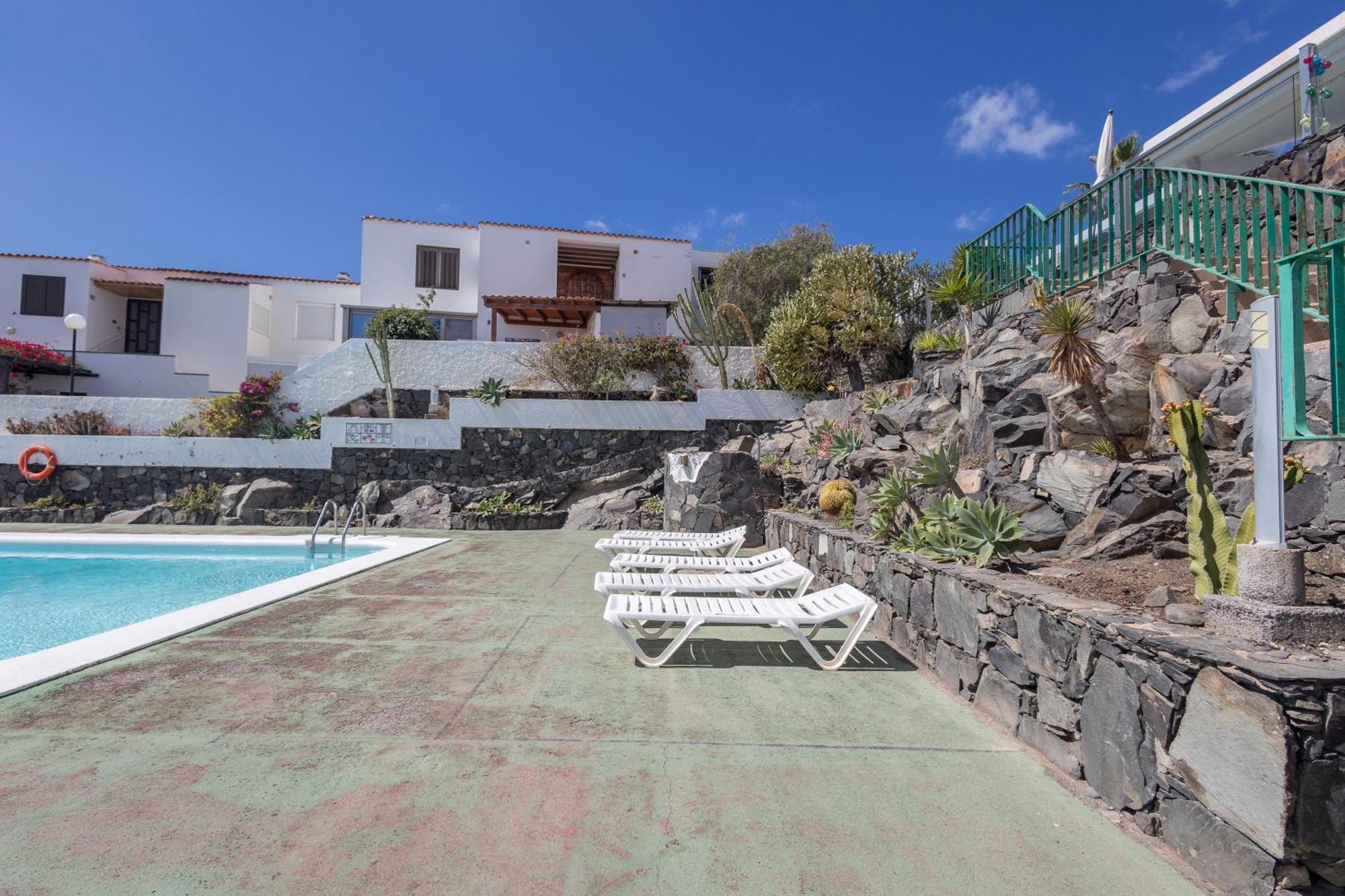 Playa Del Aguila Bungalow Con Terraza Solarium Μασπαλόμας Εξωτερικό φωτογραφία