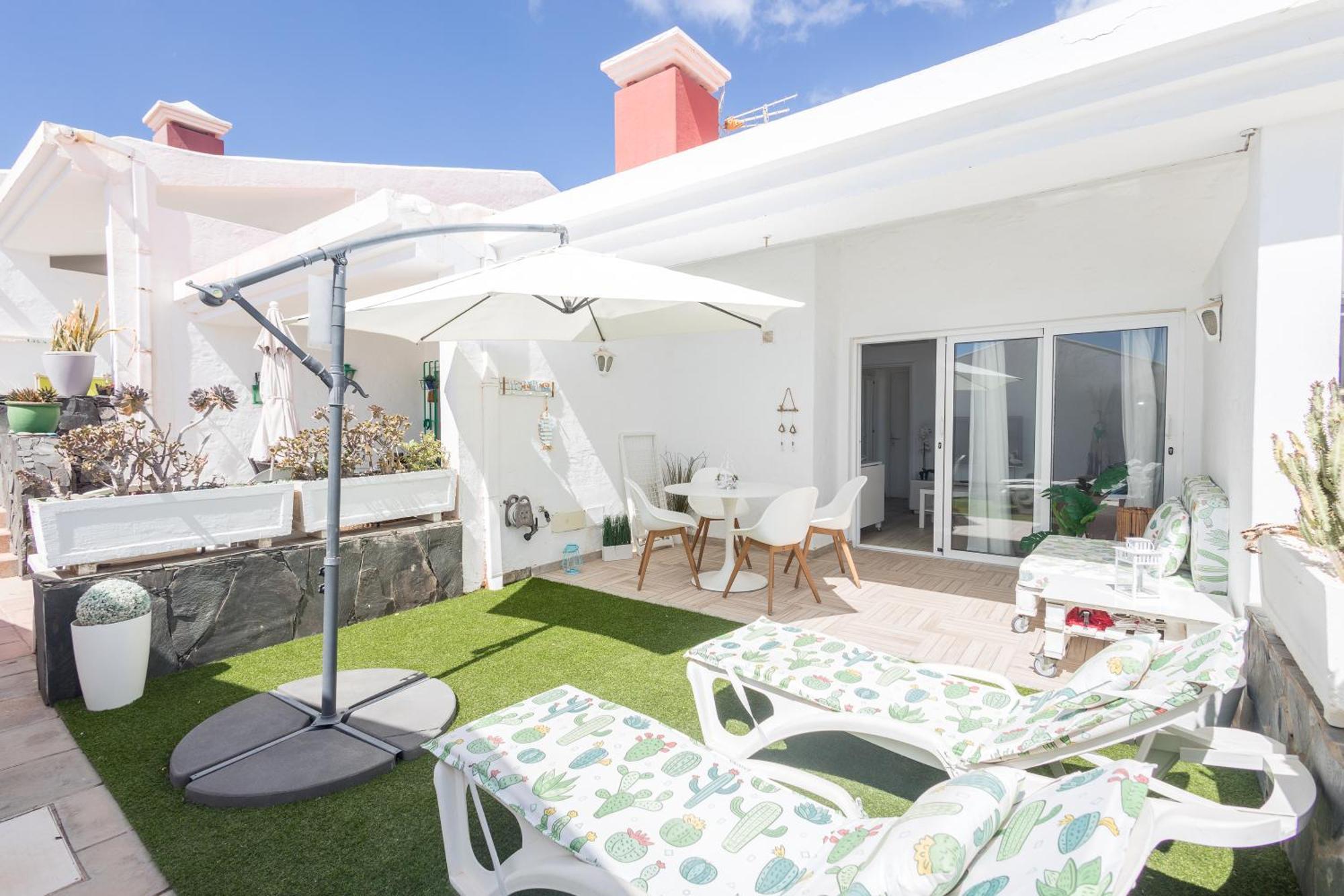 Playa Del Aguila Bungalow Con Terraza Solarium Μασπαλόμας Εξωτερικό φωτογραφία