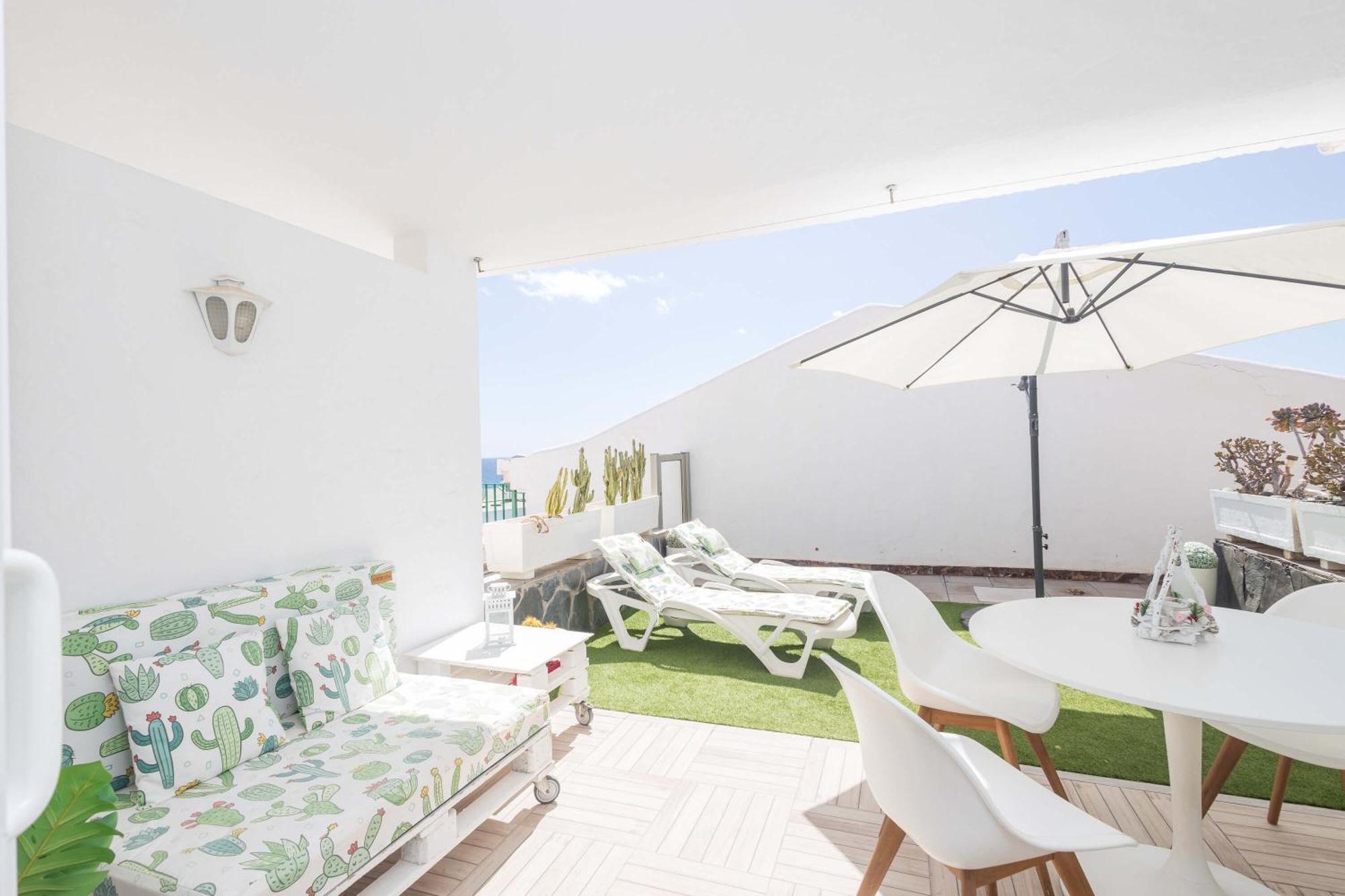 Playa Del Aguila Bungalow Con Terraza Solarium Μασπαλόμας Εξωτερικό φωτογραφία