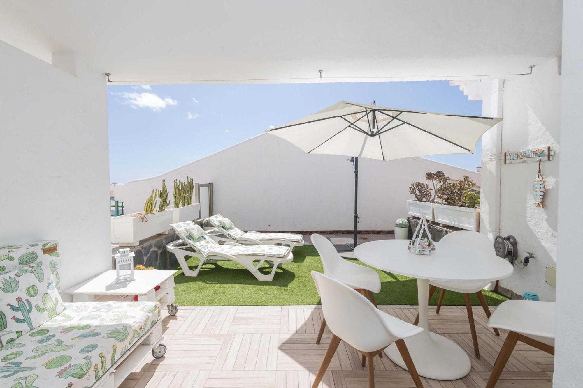 Playa Del Aguila Bungalow Con Terraza Solarium Μασπαλόμας Εξωτερικό φωτογραφία
